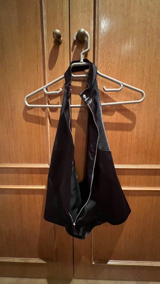 Blusa Zara Negra Halter
