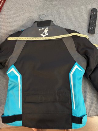 Chaqueta Moto Beta Negra y Azul