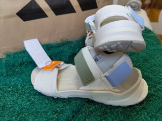 Sandalias Adidas Terrex Blancas Naranja 39