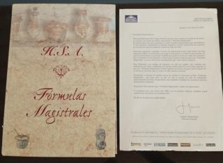 Libro Fórmulas Magistrales (Ed. Whitehall) + Carta