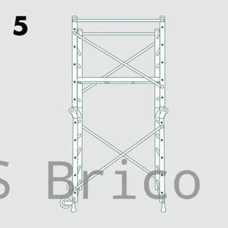 Andamio Multiusos Plegable - 4 Metros