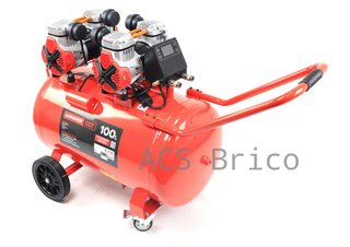 Compresor de Aire Silencioso con LCD 100L - 4 Hp - 09350 - Mader