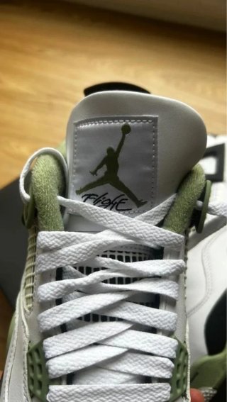 Zapatillas Jordan 4 Talla 39 Verde Blanco