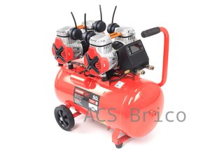 Compresor de Aire Silencioso con LCD 50L - 4 Hp - 09349 - Mader