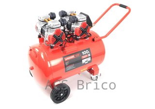 Compresor de Aire Silencioso con LCD 100L - 4 Hp - 09350 - Mader