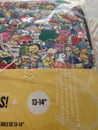 Funda portátil 13-14 con diseño divertido