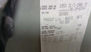 Llanta 7jx15h2et37 volkswagen passat 1.9 246421