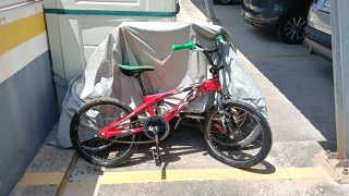 Bicicleta BMX Roja