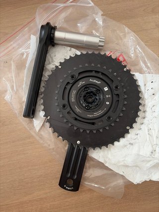 Bielas y Platos Gravel/Carretera con Potenciómetro