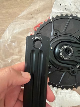 Bielas y Platos Gravel/Carretera con Potenciómetro