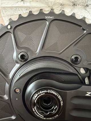 Bielas y Platos Gravel/Carretera con Potenciómetro