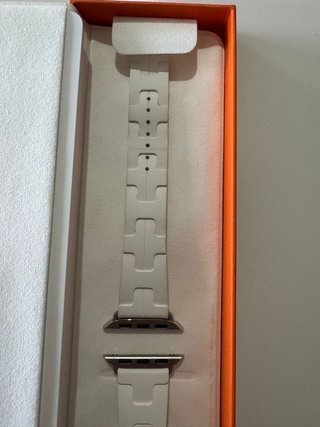 TIENDA - Correa Apple Watch Hermès Blanca 42MM