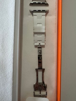 TIENDA - Correa Apple Watch Hermès Blanca 42MM
