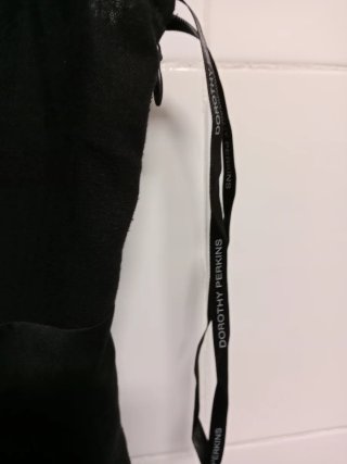 Vestido Negro Dorothy Perkins Talla 40