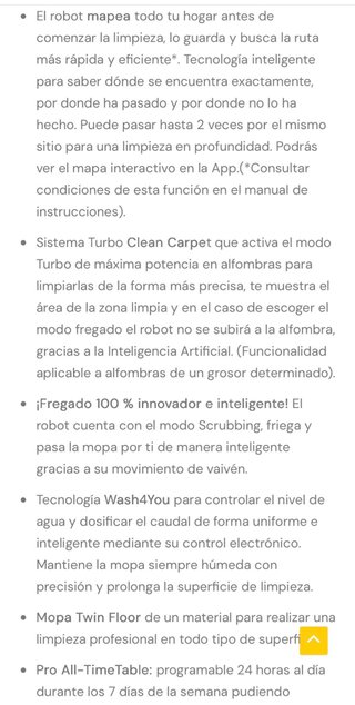 Robot aspirador CECOTEC Conga 9090 AI