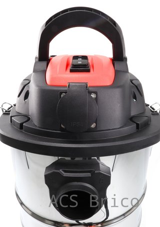 Aspirador Soplador Polvo Líquidos 30L 1600W 63344 - Mader
