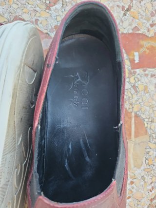 Zapatos Gucci California Rojo Originales..