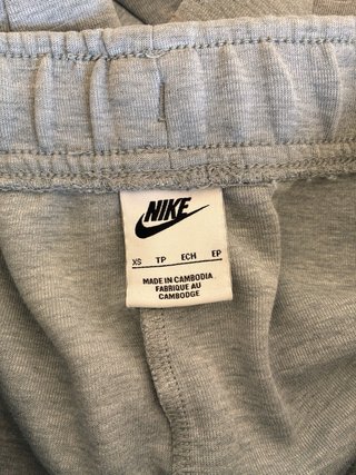Pantalons xandall Nike Gris Talla XS