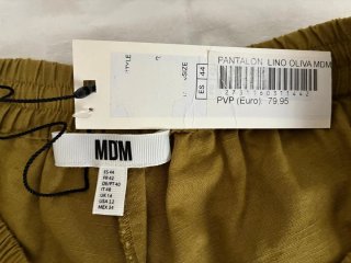 Pantalón ancho tela verano MDM