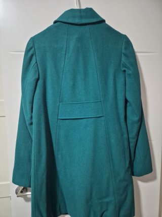 Chaquetón H&M verde azulado