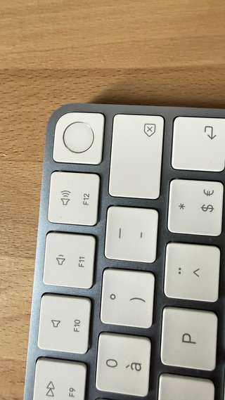 Teclado Apple Magic Keyboard Touch ID AZERTY franc