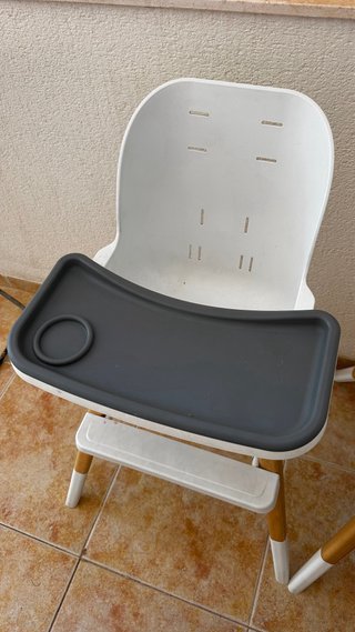 2 tronas Olmitos blancas y grises
