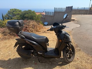 Sym Symphony 125cc Negra