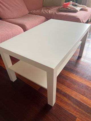 Mesa de centro blanca