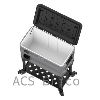 Nevera KeepCold con mesa - 73x44x90 cm - 70 L - Gris