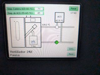 Caldera de pellets Domusa Bioclass 25