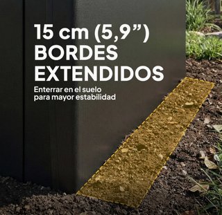 Garaje Exterior Coche 3x6m Impermeable