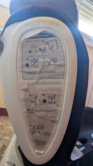 Silla de coche para niño 0-36 kg Marca Star ibaby