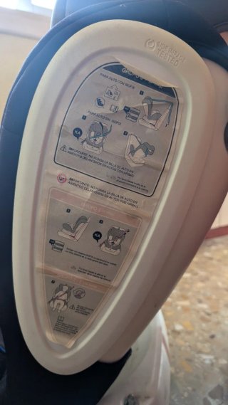 Silla de coche para niño 0-36 kg Marca Star ibaby