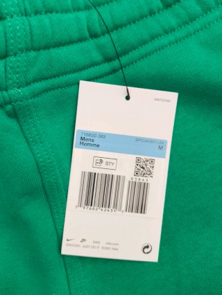 Pantalón chándal Nike verde Talla M