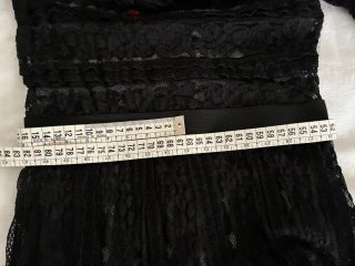 Vestido Negro Encaje C. H.