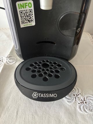 Cafetera Tassimo Bosch Negra cápsulas gratis