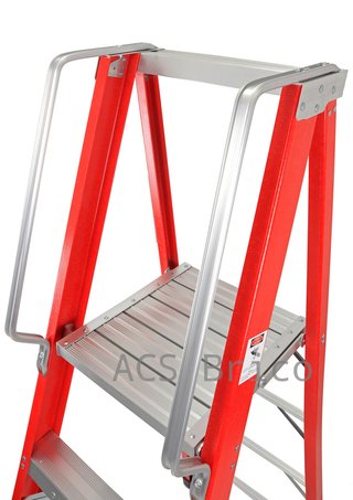 Escalera Fibra Tijera 2x5 - 1,42 Metros - 10401 - Mader