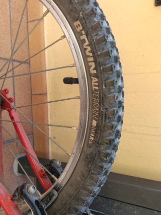 Bicicleta Infantil Roja