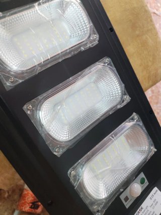 Placa solar LED exterior