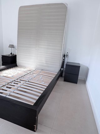 Cama IKEA + Colchón + Somier + Mesillas