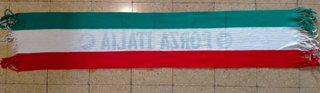 Sciarpa Italia Forza Italia vintage anni '80