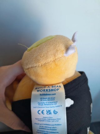 Peluche Build-A-Bear pokémon Teddiursa + T-shirt