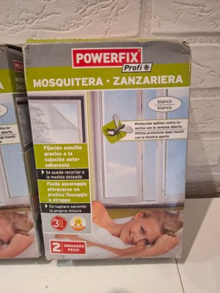 Lote 3 cajas Mosquiteras Powerfix Profi (2 uds)