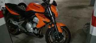 Kawasaki ER6N Naranja Moto Naked