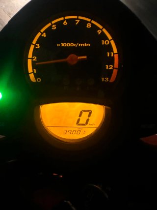 Kawasaki ER6N Naranja Moto Naked