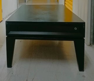 Maison du Monde Mesa de centro oscura con cajones