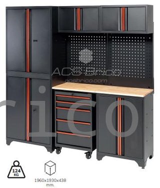 Conjunto Taller 3 Módulos S/Madera Alyco Orange 129780