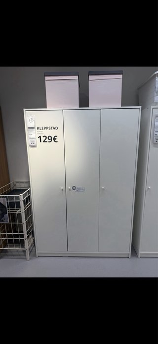 Armario Kleppstad Ikea Blanco