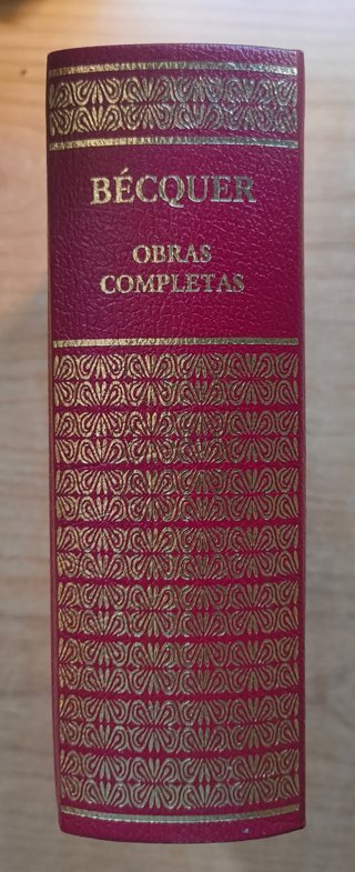 Bécquer Obras completas Aguilar/RBA