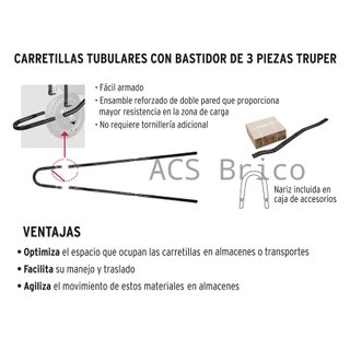 Carretilla 65 Litros Metálica - Neumática - Truper